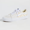 Vans Women's FU SK8-Low Sneakers, Marshmallow, Off White, Print, 11 Medium US