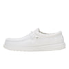 Wally Stretch Canvas Wide - White/White