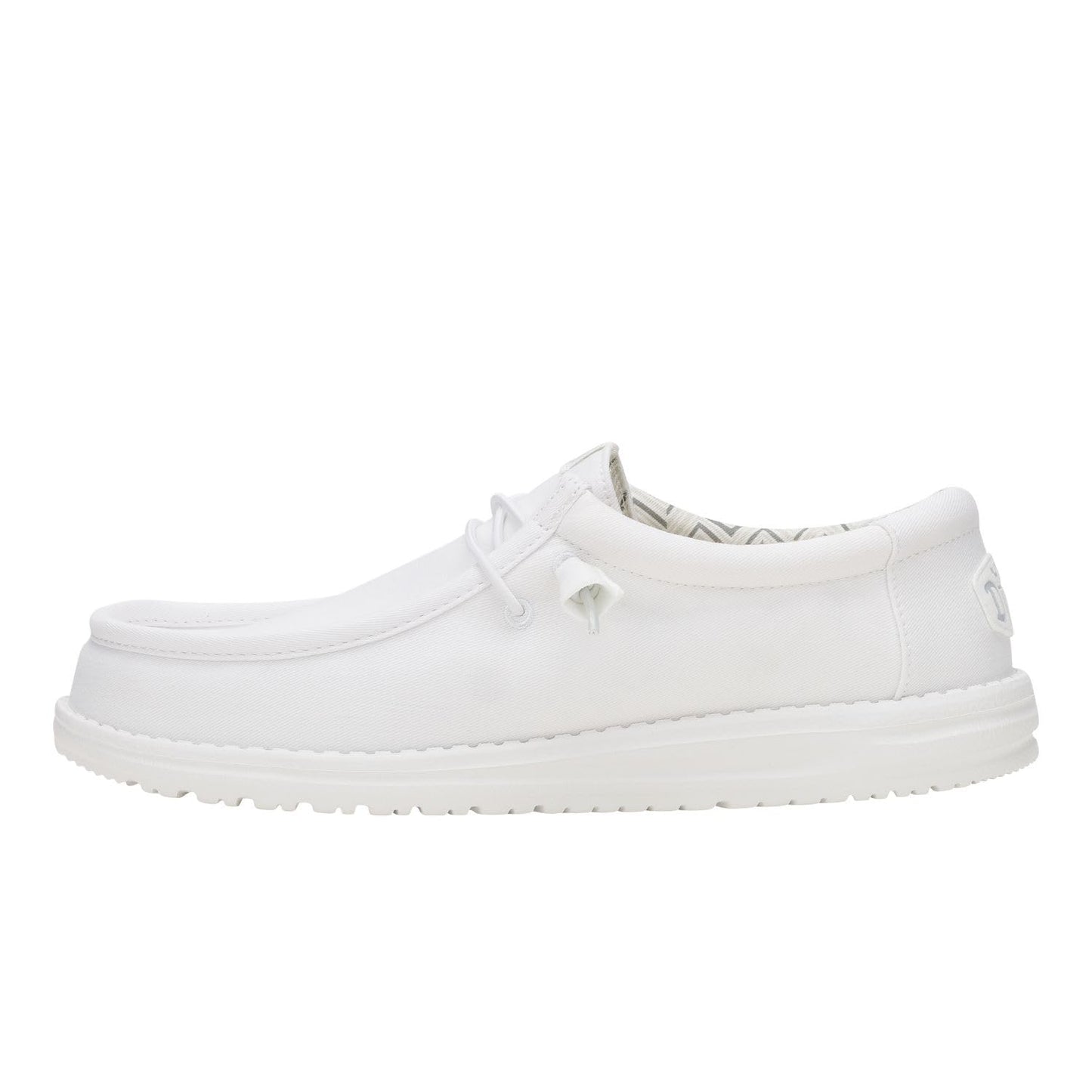 Wally Stretch Canvas Wide - White/White
