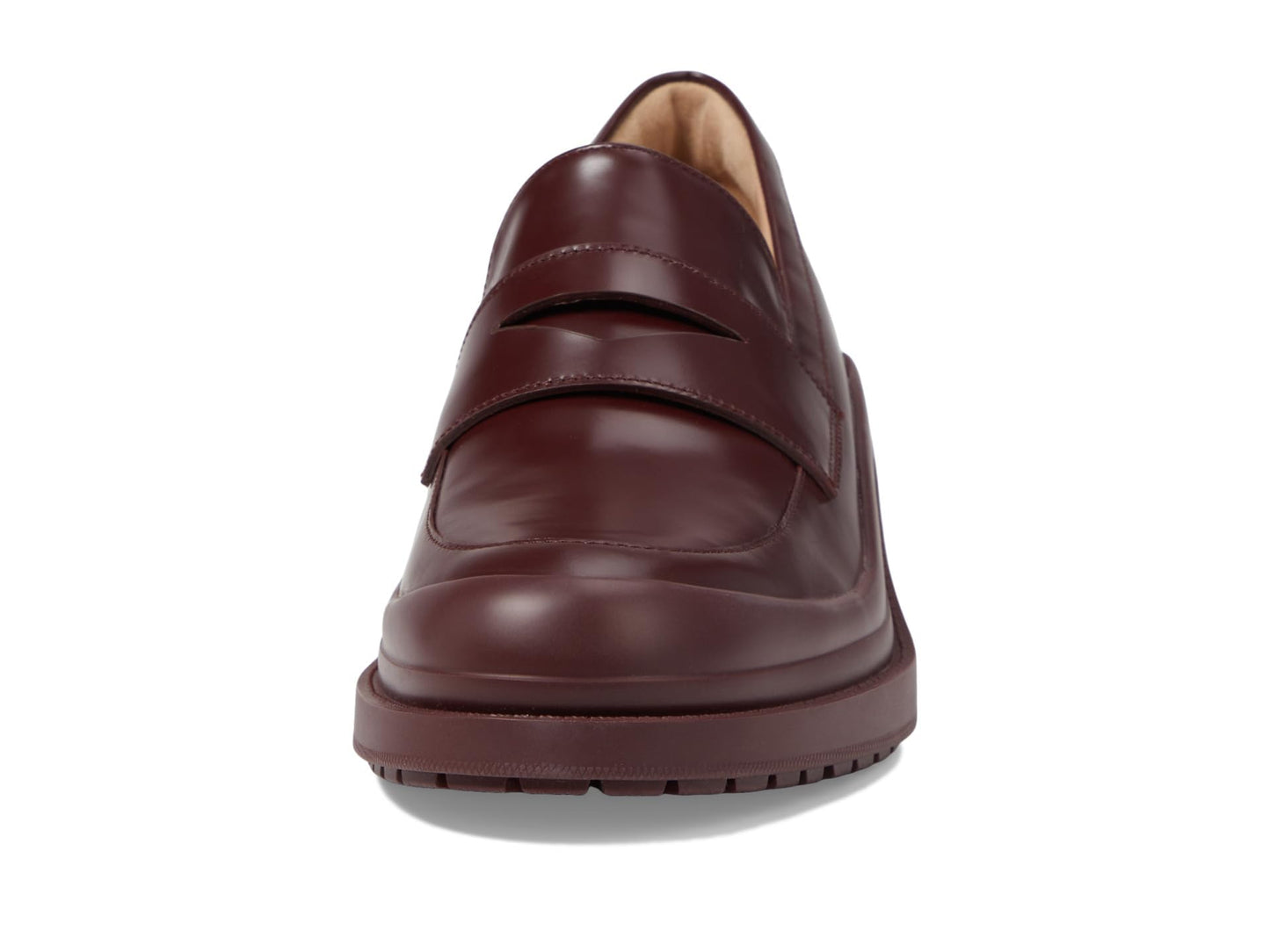 Cole Haan Women's Grand Ambition Westerly Loafer, Bloodstone Leather, 8.5