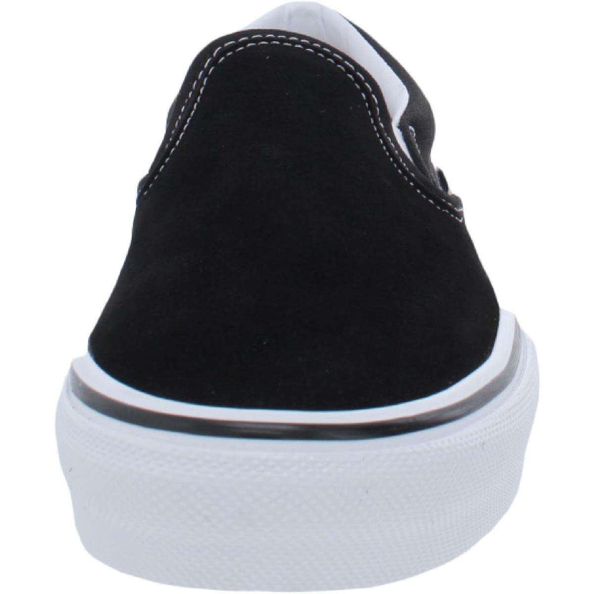 VN0A5FCAY28 Black White Suede Vans Skate Slip On Skateboarding Shoes