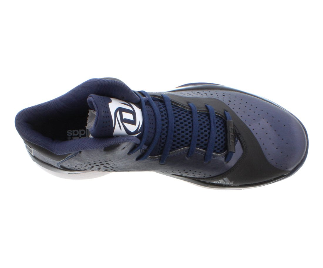 Adidas D Rose 773 III Mens Basketball Shoe 12.5 Navy-Black-White