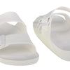 Birkenstock Unisex Arizona Essentials Slide-On Sandal, White, 10-10.5 Narrow Women/8-8.5 Narrow Men, 41EU