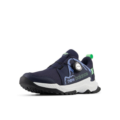 New Balance Kid's DynaSoft Trail Magic V1 BOA Running Shoe, Midnight/Electric Sky/Sweetgrass, 3.5 W Big Kid