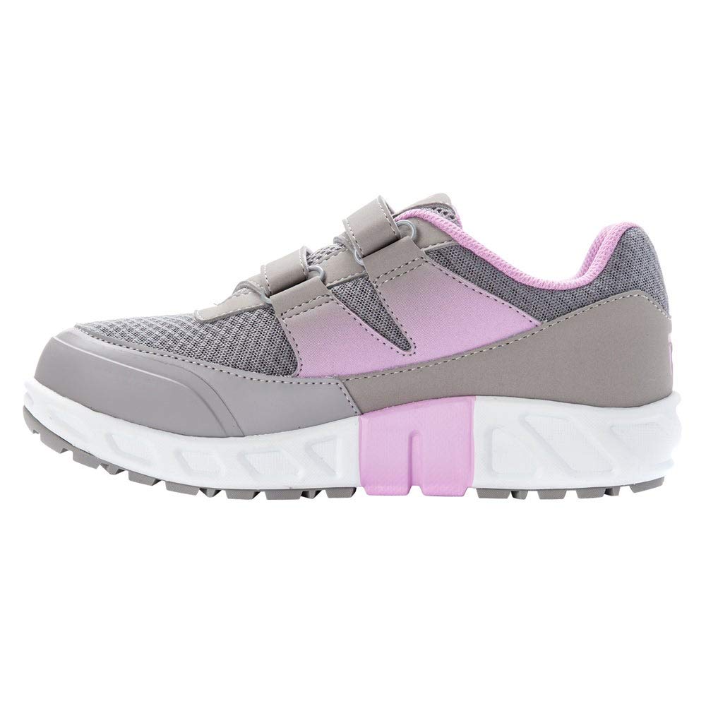 Propet Matilda Strap Women's Wellness Shoe Grey/pink - 7 Xx-wide