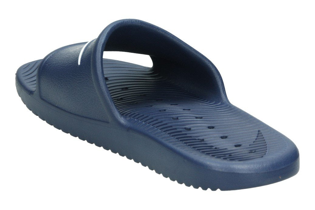 Nike Mens Kawa Shower Slides (9, Midnight Navy/White)