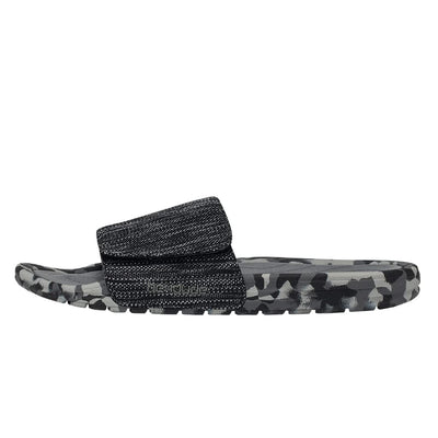 HEYDUDE Men's Phoenix Dark Quarry Camo Size 11 | Men’s Footwear | Men’s Slip On Sandals | Comfortable & Light-Weight