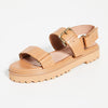 Madewell Women's The Cady Lugsole Sandals, Desert Camel, Tan, 7 Medium US
