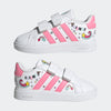 adidas Minnie Mouse Grand Court Shoes Kids', White, Size 6K
