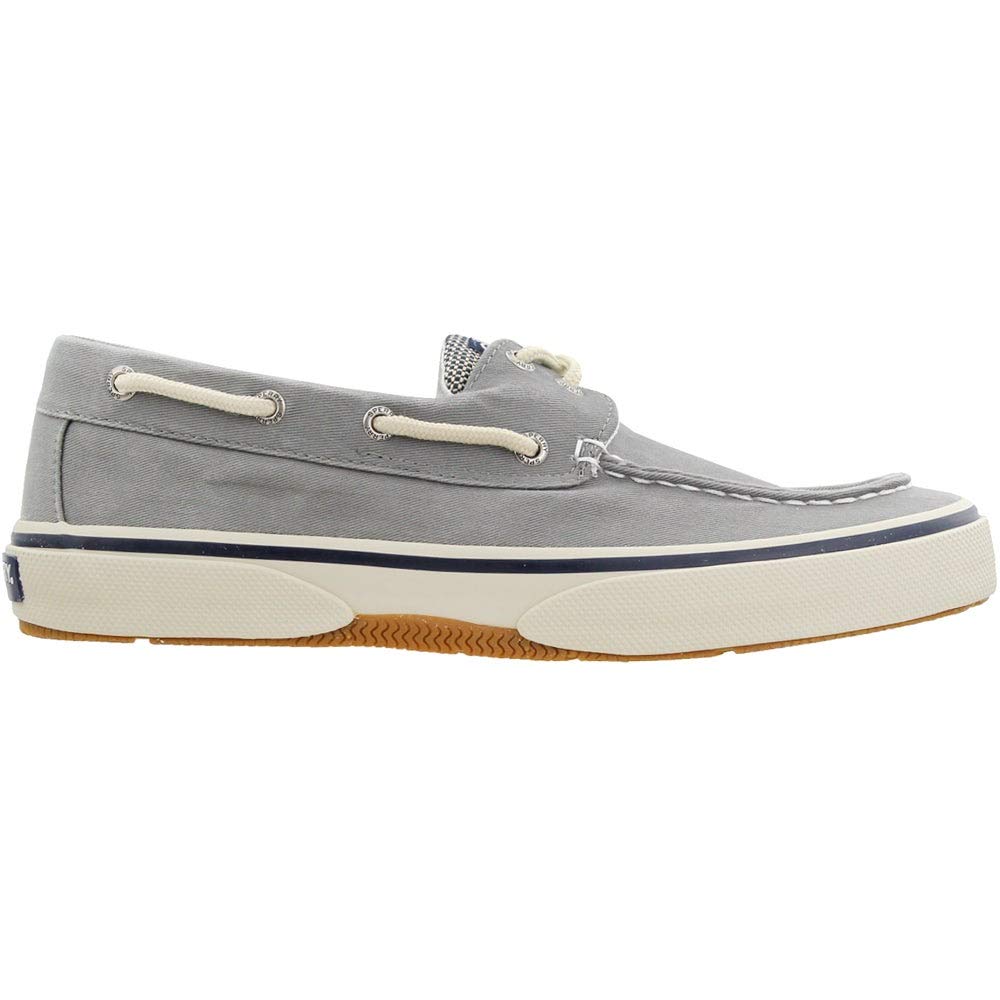 Sperry Halyard 2-Eye Salt Washed Grey 7