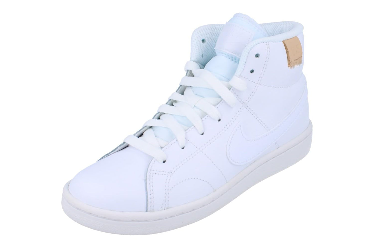 Nike Womens Court Royale 2 Mid Trainers CT1725 Sneakers Shoes (UK 7.5 US 10 EU 42, White White 100)