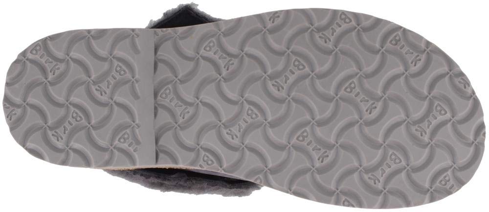Birkenstock Women's Bakki Graphite-Graphite Sherling 37 R