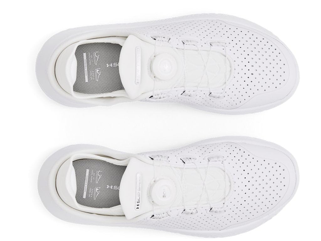 Under Armour Unisex Slipspeed Trainer SYN, (125) White/White/White, 6, US