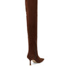 Stuart Weitzman Womens Naomi 75 Tall Boot Deep Coffee 8 M