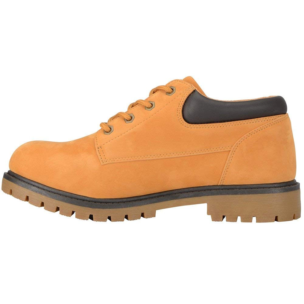Lugz Men's Nile Lo Boot, golden wheat/bark/gum, 7 D US