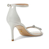 Stuart Weitzman Nudist Bow 75 Sandal White 9.5 B