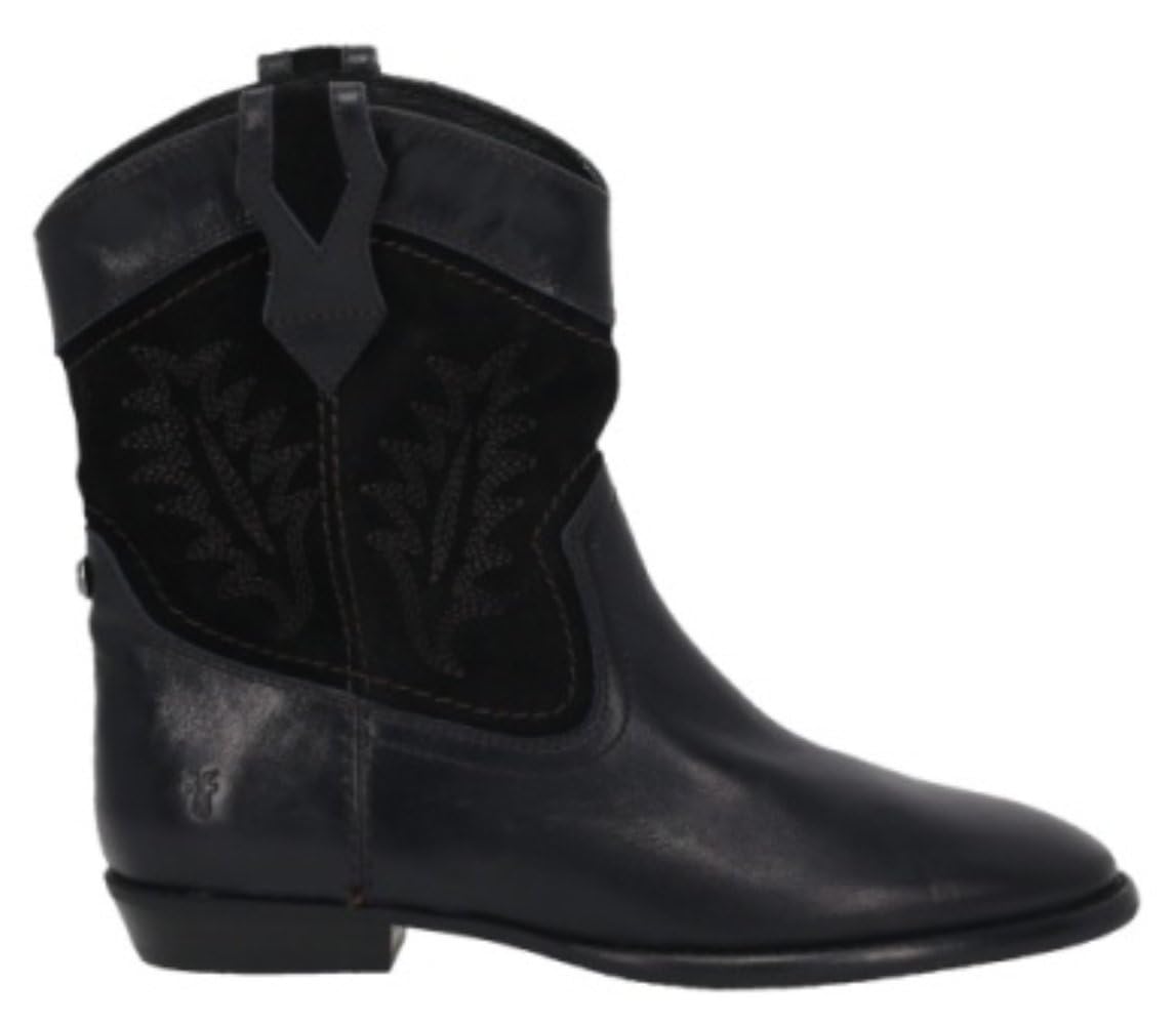 Frye Women's Blair Western Deco, Black - 8.5M