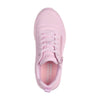 Skechers Kids Girls Uno Lite - Easy Zip Sneaker, Light Pink, 11.5 Little Kid