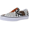 Vans Girls Classic Canvas Slip-On Sneakers B/W 1.5 Medium (B,M) Little Kid