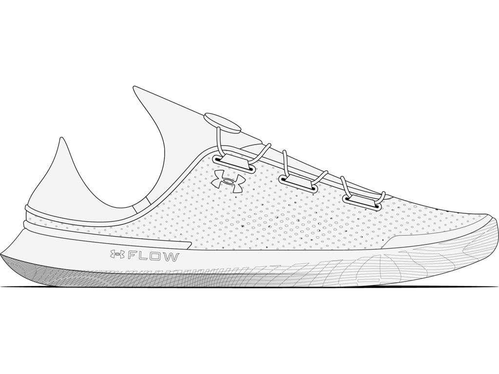 Under Armour Unisex Slipspeed Trainer SYN, (125) White/White/White, 6, US