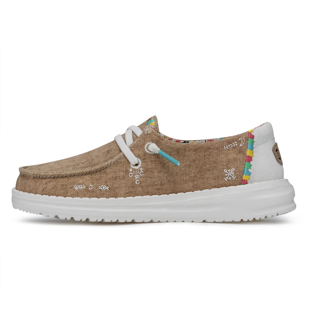 HEYDUDE Wendy Boho (Little Kid/Big Kid) Sand 12 Little Kid M