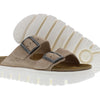 Birkenstock Women's Arizona Chunky Sandals, Warm Sand, Tan, 8-8.5 Narrow US
