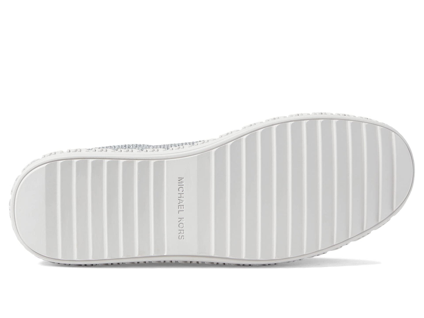 Michael Kors Grove Lace-Up Silver 6.5 M