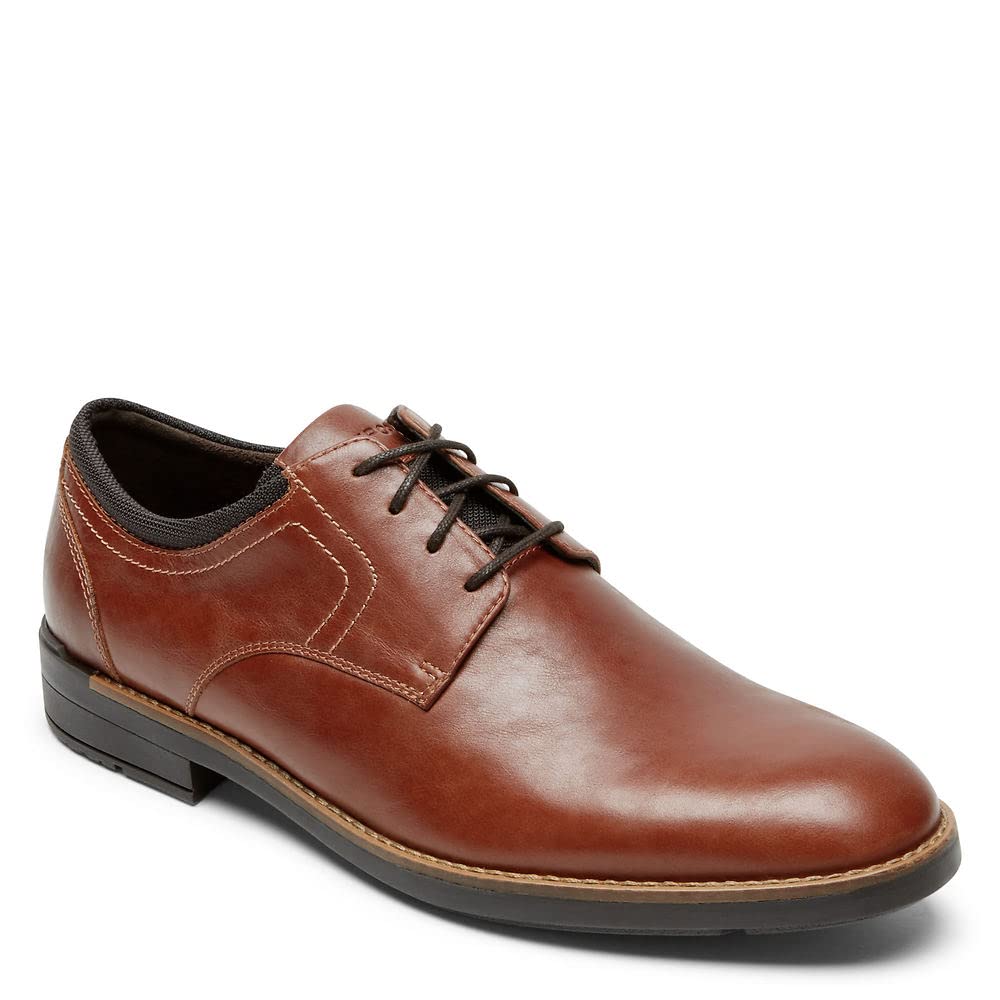 Rockport Men's Bryant Plain Toe Oxford, Tan, 7