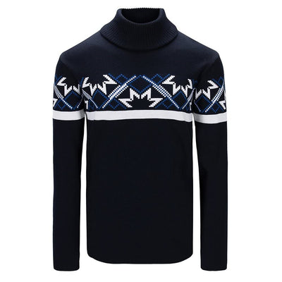 Dale of Norway Mt. Ashcroft Sweater Navy/White/Ultramarine MD (Men's 38-40")
