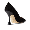 Stuart Weitzman Womens Xcurve 100 Pump Black 10 B