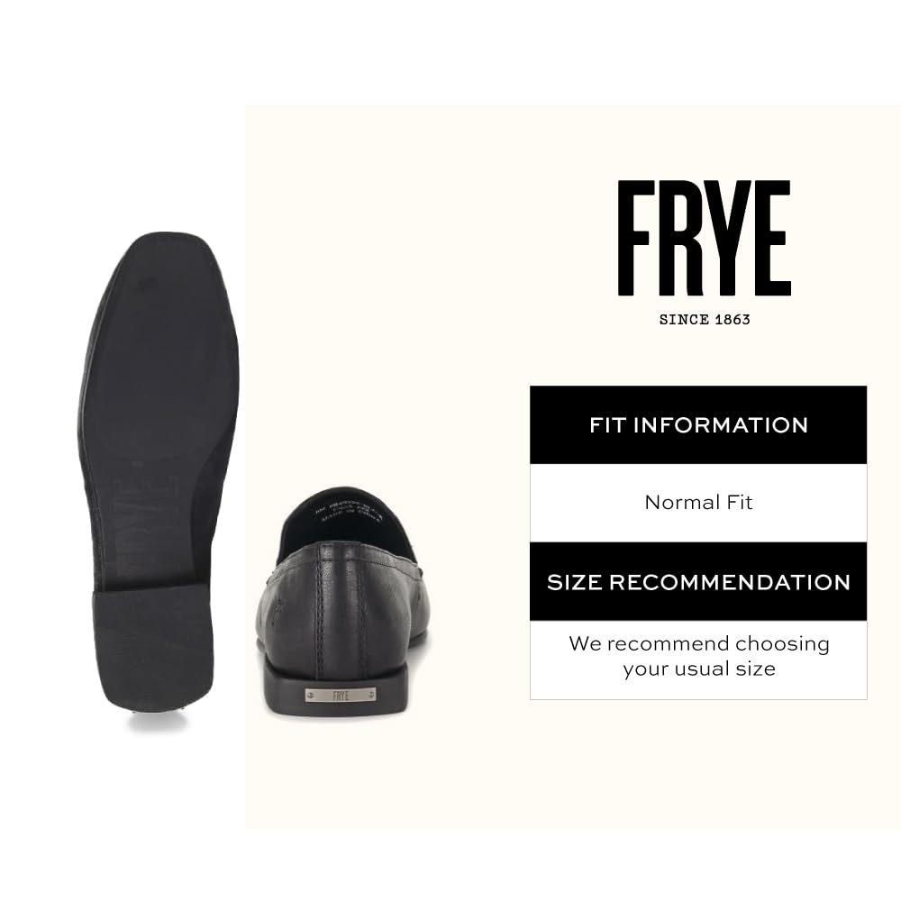 Frye Women's Claire Venetian Loafers, Black - 7.5 M