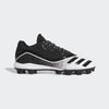 Adidas Mens Icon V Md Baseball Shoes Black/White 7.5
