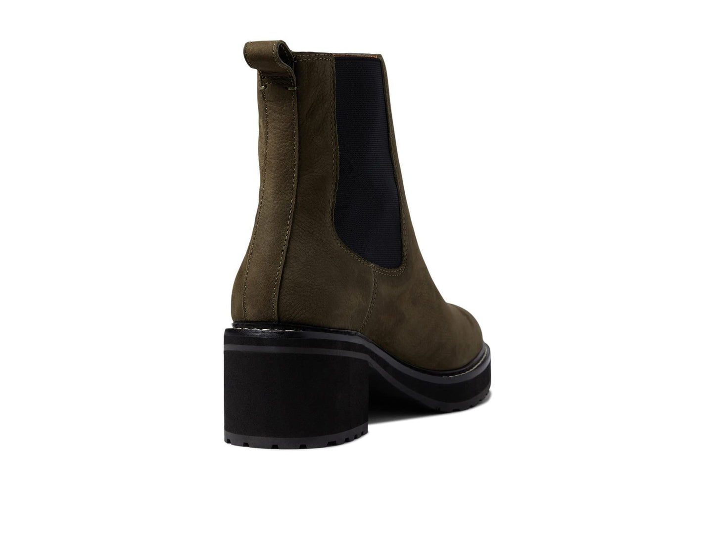 Madewell The Carina Platform Chelsea Boot Cargo Green 9.5 M