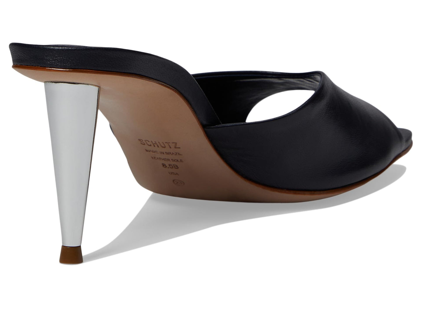 Schutz Women's Dethalia Pin Heel Sandal, Sailfish, 7.5