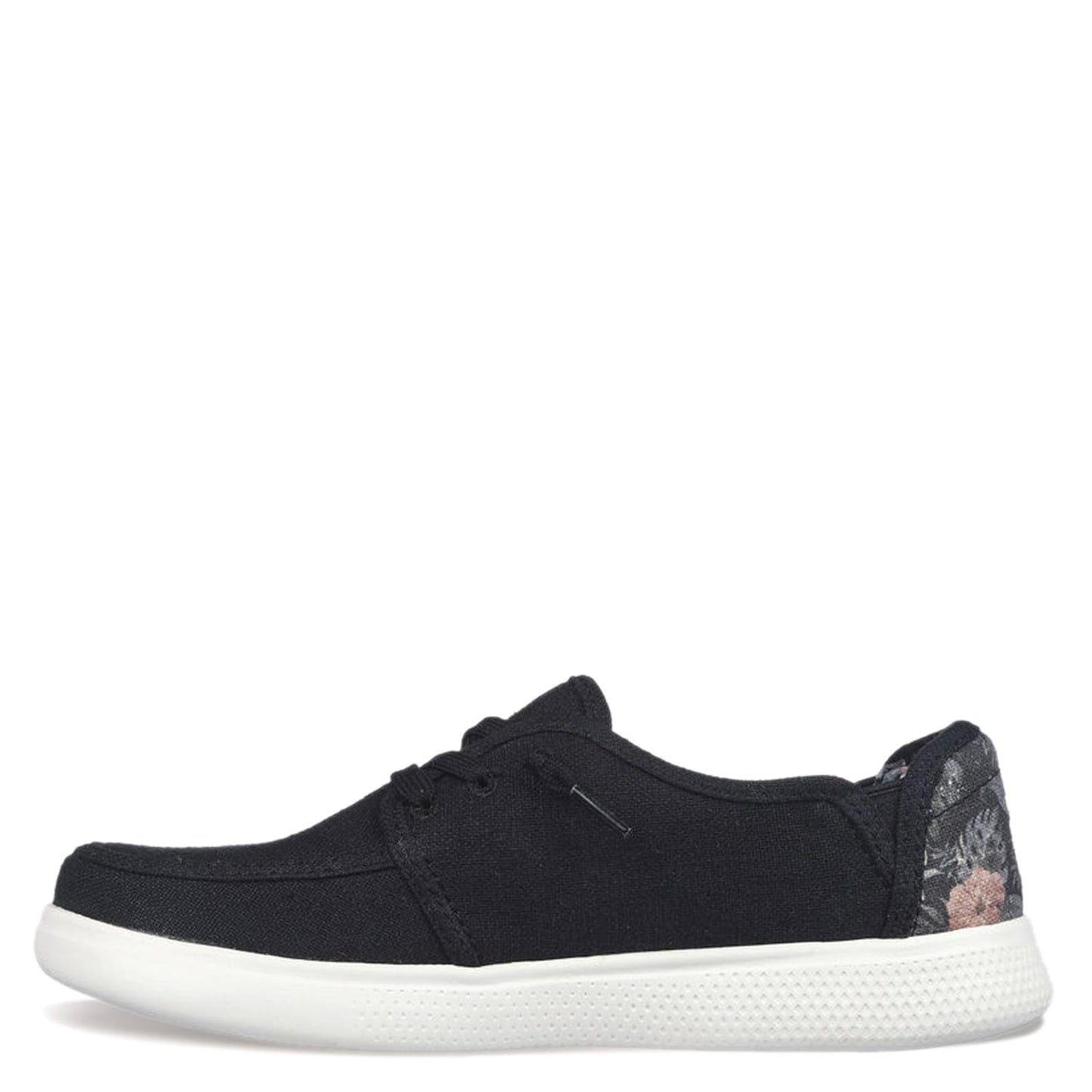 Skechers Women's, BOBS Skipper - Floral Flair Slip-On Black 8 M