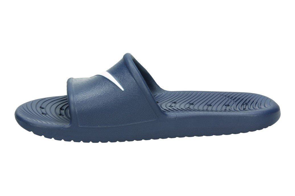 Nike Mens Kawa Shower Slides (9, Midnight Navy/White)