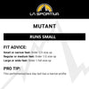 La Sportiva Men's Mutant Trail Running Shoe, Carbon/Hawaiian Sun, 10.5