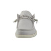 Hey Dude Men’s Wally Chambray Grey Size 11 | Men’s Shoes | Men's Lace Up Loafers | Comfortable & Light-Weight