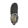 HEYDUDE Women's Eloise Black Size 4 | Women’s Shoes | Women’s Casual Boots | Comfortable & Light-Weight