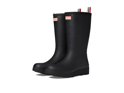 Hunter Play Tall Sherpa Insulated Boots for Women Rubber Black 6 M