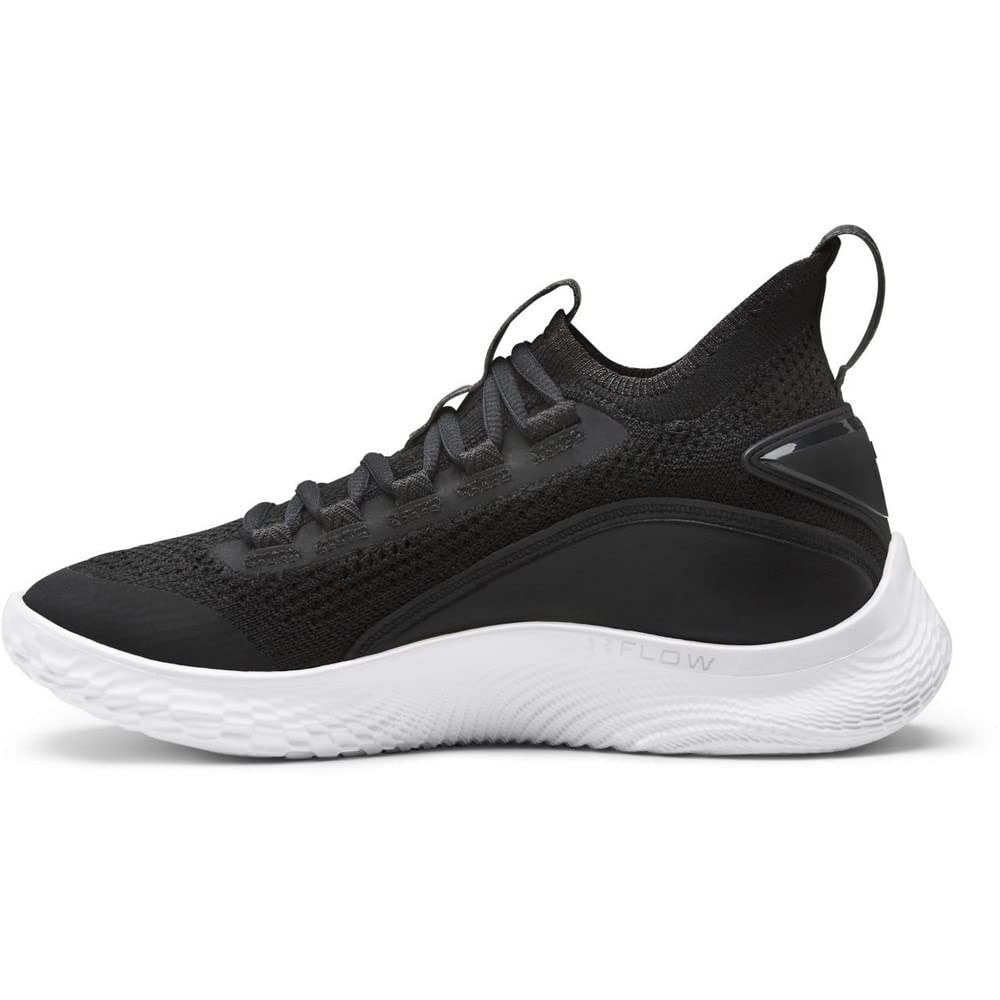 Under Armour Kid's Curry 8 (GS) Basketball Shoe, Black, 7 Big Kid