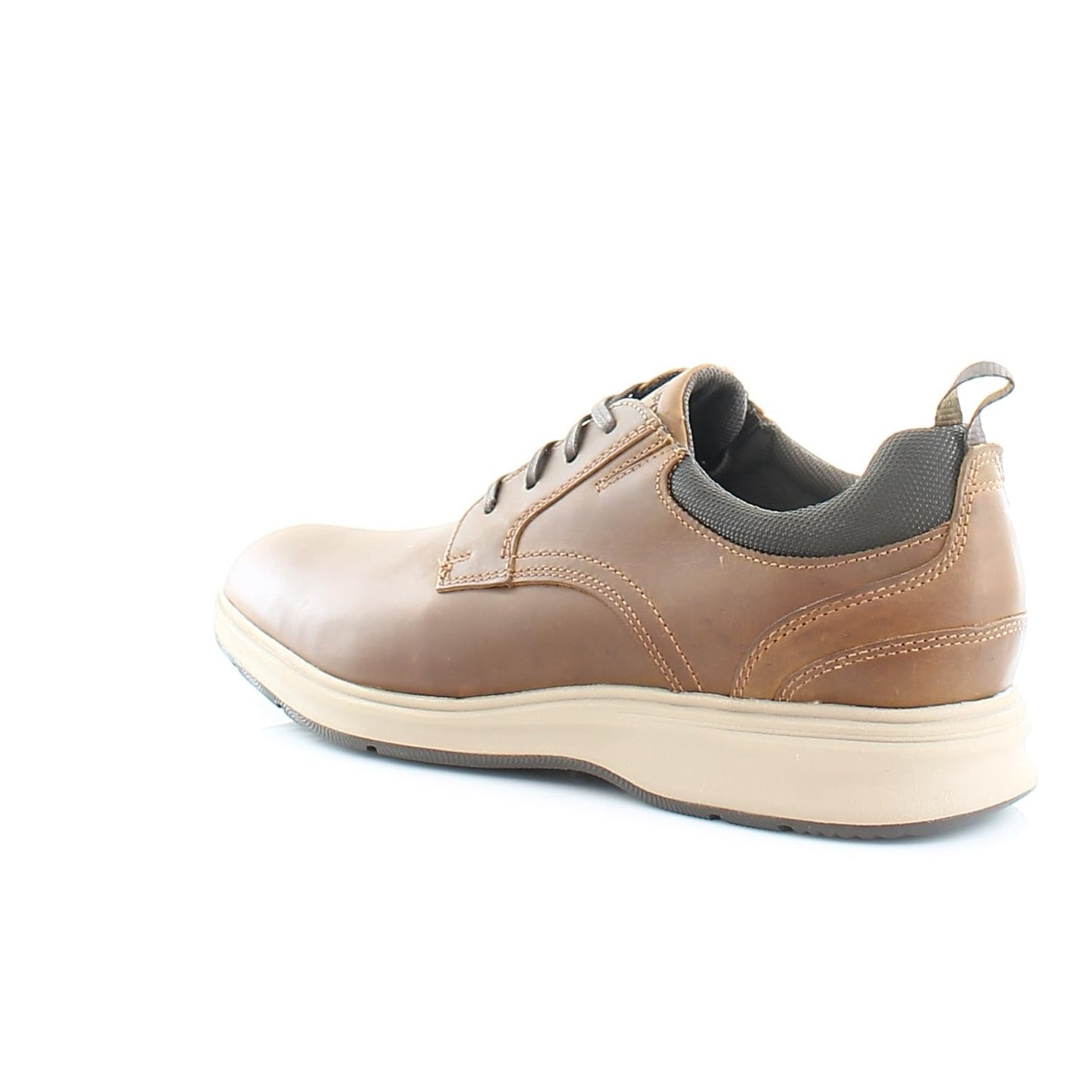 Rockport Total Motion City Plain Toe Leather Brown 10.5 M (D)