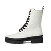 Frye Chloe Combat White 7 B (M)