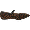 Madewell The Greta Ballet Flat in Calf Hair Dark Carob Multi 8 M