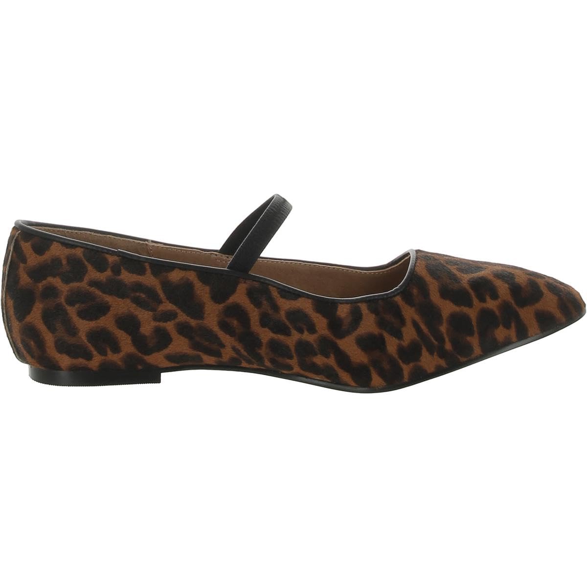 Madewell The Greta Ballet Flat in Calf Hair Dark Carob Multi 8.5 M