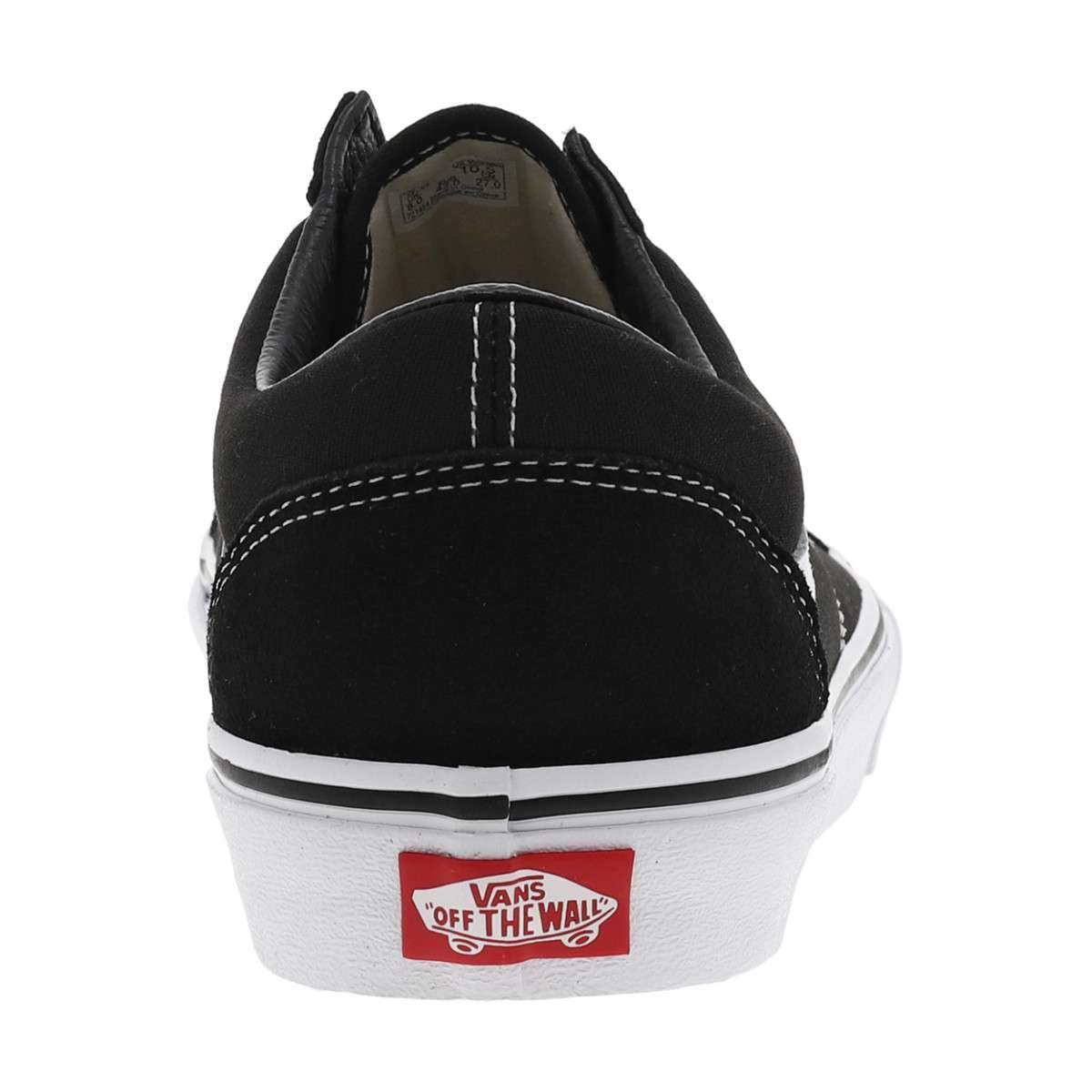 Vans Old Skool™ Wide Black/True White Men's 10.5, Women's 12 Wide