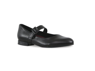 Munro Women's Mj Mary Jane Flat, Black, 10.5