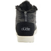 Hey Dude Women's Lea Fur Black Size 9 | Women’s Shoes | Women’s Lace Up Boots | Comfortable & Light-Weight