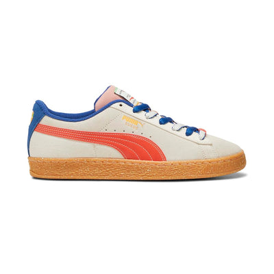 PUMA Mens Suede Podium Lace Up Sneakers Shoes - Off White - Size 12 M