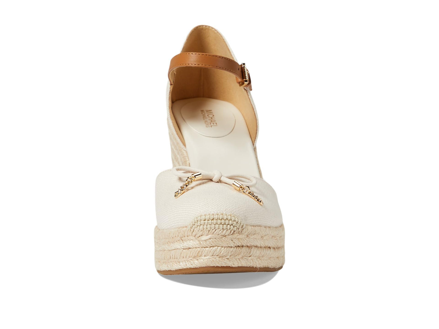 Michael Kors Nori Wedge Espadrille Light Cream 7 M